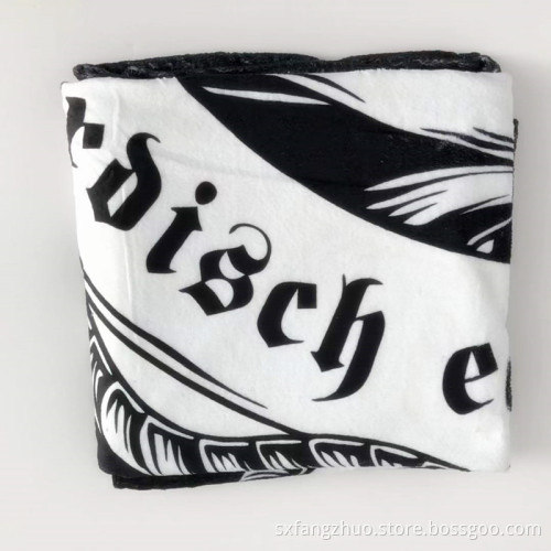 Soft Warm Cozy Sofa Bed double sides printed for sublimated blanket fleece throw